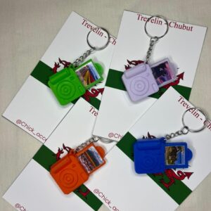 Llaveros Cámara Instax con Imágenes de Trevelin